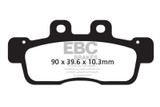 EBC 10-13 Yamaha YW 125 X 1DN1/2 Front Left FA-SFA-X Brake Pads