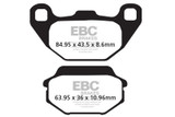 EBC 09-14 KYMCO Street Like 50 2T Front Left Sintered HH/R Brake Pads