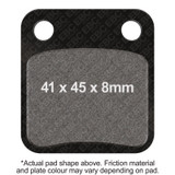 EBC 1982 Honda MB5 Front Left Sintered HH/R Brake Pads