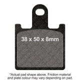 EBC 07-12 Kawasaki ZX6R ZX 600 P/R Front Left/Right Sintered HH/R Brake Pads