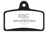 EBC 05-06 Derbi GPR 125/Nude Radial Caliper Front Left FA-SFA-X Brake Pads