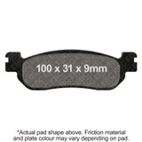 EBC 01-24 Yamaha TW 200 Front Left FA-SFA-X Brake Pads
