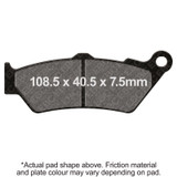 EBC 19-23 AJP PR7 650 Adventure Front Left/Right FA-SFA-X Brake Pads