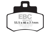 EBC 05-10 KYMCO Street Grandvista 250 Rear Left FA-SFA-TT-X Brake Pads