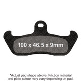 EBC 87-88 Cagiva WMX 250 Front Left R Series Sintered Brake Pads Brake Pads