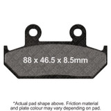 EBC 86-87 Honda VFR 700 F/F2 Interceptor Front Left/Right Sintered HH/R Brake Pads