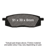 EBC 1985 Yamaha YZ 125 N Front Left R Series Sintered Brake Pads Brake Pads