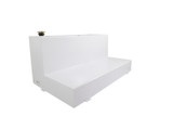 Dee Zee Universal Tanks - L-Shape White Steel (111 Gal)