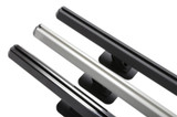 Dee Zee 14-23 Chevrolet Silverado Hex Series Side Rails - Gloss Black 8Ft Bed