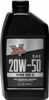 Twin Power 20W50 Premium Oil - Quart