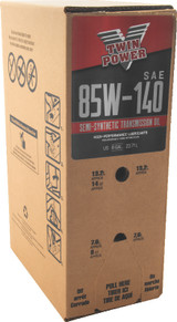 Twin Power 85W140 Semi-Synthetic Transmission Lube - 6 Gallon Bag-In-Box