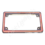 Letric Lighting Custom Hard Wire Perfect Plate Light License Plate Frame Chrome