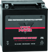 Twin Power YIX-30L High Performance Battery Replaces H-D 66010-97A Made in USA 400 CCA