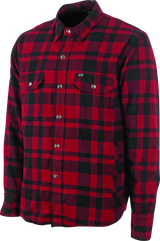 Speed and Strength Black 9 2.0 Moto Shirt Red - Large