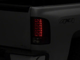 Raxiom 07-13 Chevrolet Silverado 1500 LED Tail Lights- Black Housing (Clear Lens)