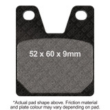 EBC 99-01 Yamaha YZF 750 Road Version (R7 OWO2 5FL1) Rear Left FA-SFA-TT-X Brake Pads