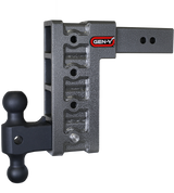 Gen-Y Mega Duty 2.5in Shank 9in Drop 3K TW 21K Hitch w/GH-061 Dual-Ball
