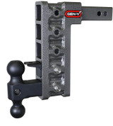 Gen-Y Mega Duty 2in Shank 10in Drop 1.5K TW 10K Hitch w/GH-031 Dual-Ball/GH-032 Pintle Lock