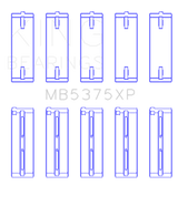 King Engine Bearings Toyota 2Zzge (Size +0.50mm) Main Bearing Set