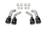 Corsa 2016-2024 Chevrolet Camaro SS / ZL1 Carbon Fiber 4.5in Twin Tip Kit