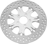 Performance Machine Disc/Carr 11.8 Heathen Rear - Chrome
