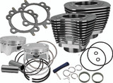 S&S Cycle 07-17 BT 107in Bolt-In Big Bore Kit - Wrinkle Black