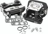 S&S Cycle 08-16 Touring Super Stock 79cc Cylinder Head Kit - Wrinkle Black