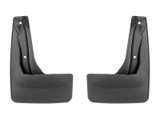 WeatherTech 18-23 Subaru Crosstrek No Drill Mudflaps Rear Pair - Black