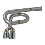 Remark 2022+ Honda Civic Sport Hatchback FL2 (Link Loop) Catback Exhaust Stainless Steel Tip