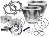 S&S Cycle 99-06 BT Models 100in Sidewinder Big Bore Kit - Silver