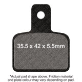 EBC 10-19 Beta 125 Evo 2T Rear Left FA-SFA-TT-X Brake Pads