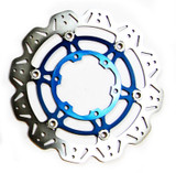 EBC 08-10 Suzuki GSX-R 600 Tokico Radial Caliper Front Left/Right Vee Floating Blue Rotor