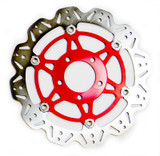 EBC 04-06 Suzuki DL 650 V-Strom Front Left/Right Vee Floating Red Rotor