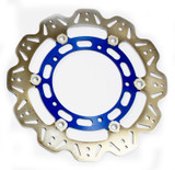 EBC 04-06 Yamaha FZ6 FZ 600 Front Left/Right Vee Floating Blue Rotor