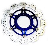 EBC 04-05 Honda CBR 1000 RR Front Left/Right Vee Floating Blue Rotor