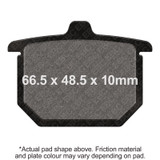 EBC 79-80 Honda CB 750 F Supersport Front Left/Right Semi-Sintered Vee Brake Pads