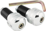 BikeMaster Anti Vibration Bar Ends - Silver