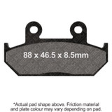 EBC 07-16 Suzuki AN 400 Burgman Front Left Sintered HH Brake Pads