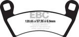 EBC 15-18 Polaris Sportsman 570 Ace Front Left/Right SXR Brake Pads