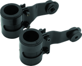 BikeMaster 35mm Headlight Brackets - Black