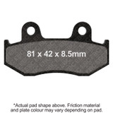 EBC 03-06 Suzuki AN 400 Burgman Rear Left FA-SFA-TT-X Brake Pads