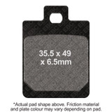 EBC 97-05 Piaggio LT 50 Front Left/Right FA-SFA-X Brake Pads