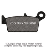 EBC 92-95 Honda CR 80 R Rear Left/Right Sintered MXS Series Brake Pads