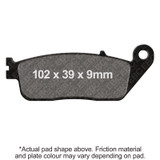 EBC 11-14 Honda CBR 250 R Front Left/Right FA-SFA-X Brake Pads