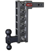 Gen-Y Mega Duty 2in Shank 12.5in Drop 10K Hitch w/Dual-Ball (Use w/Stabilizer Kit GH-0100)