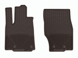 WeatherTech 22-23 Jeep Grand Cherokee WL (Incl. 2022 4xe) Front Rubber Mats - Cocoa
