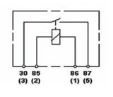Hella Relay Mini Iso Alt 4 Pole 24V Spst Bkt