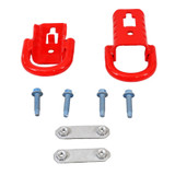 Ford Racing 15-22 F-150 Tow Hooks - Red (Pair)