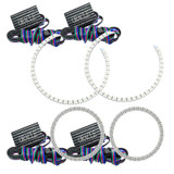 Oracle BMW 3 Series 06-11 LED Halo Kit - Non-Projector - ColorSHIFT w/o Controller