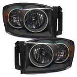 Oracle 07-08 Dodge Ram SMD HL - Black - ColorSHIFT